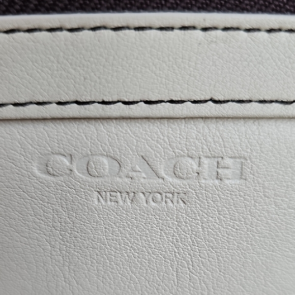 Coach 2012 NWT Tattersall Wool Leather Shoulder Bag - Picture 5 of 12